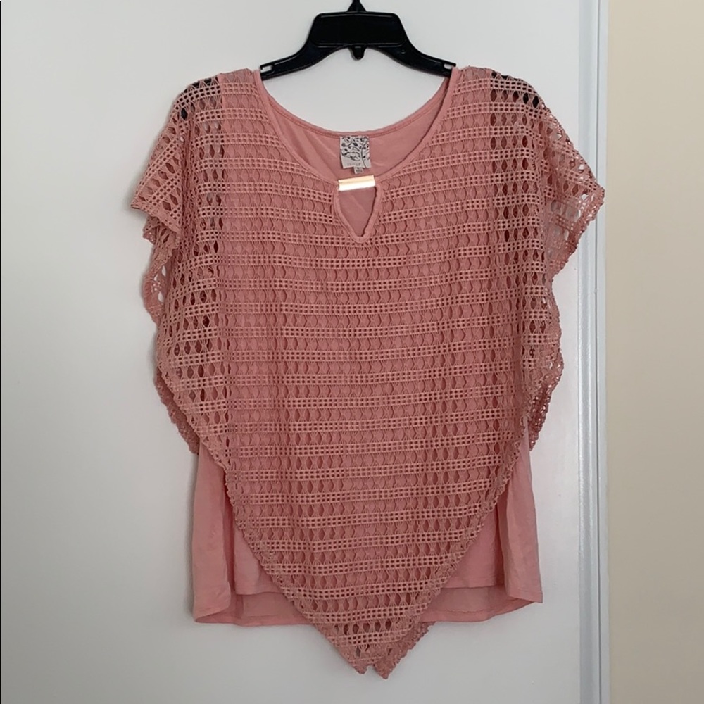 Blush pink top